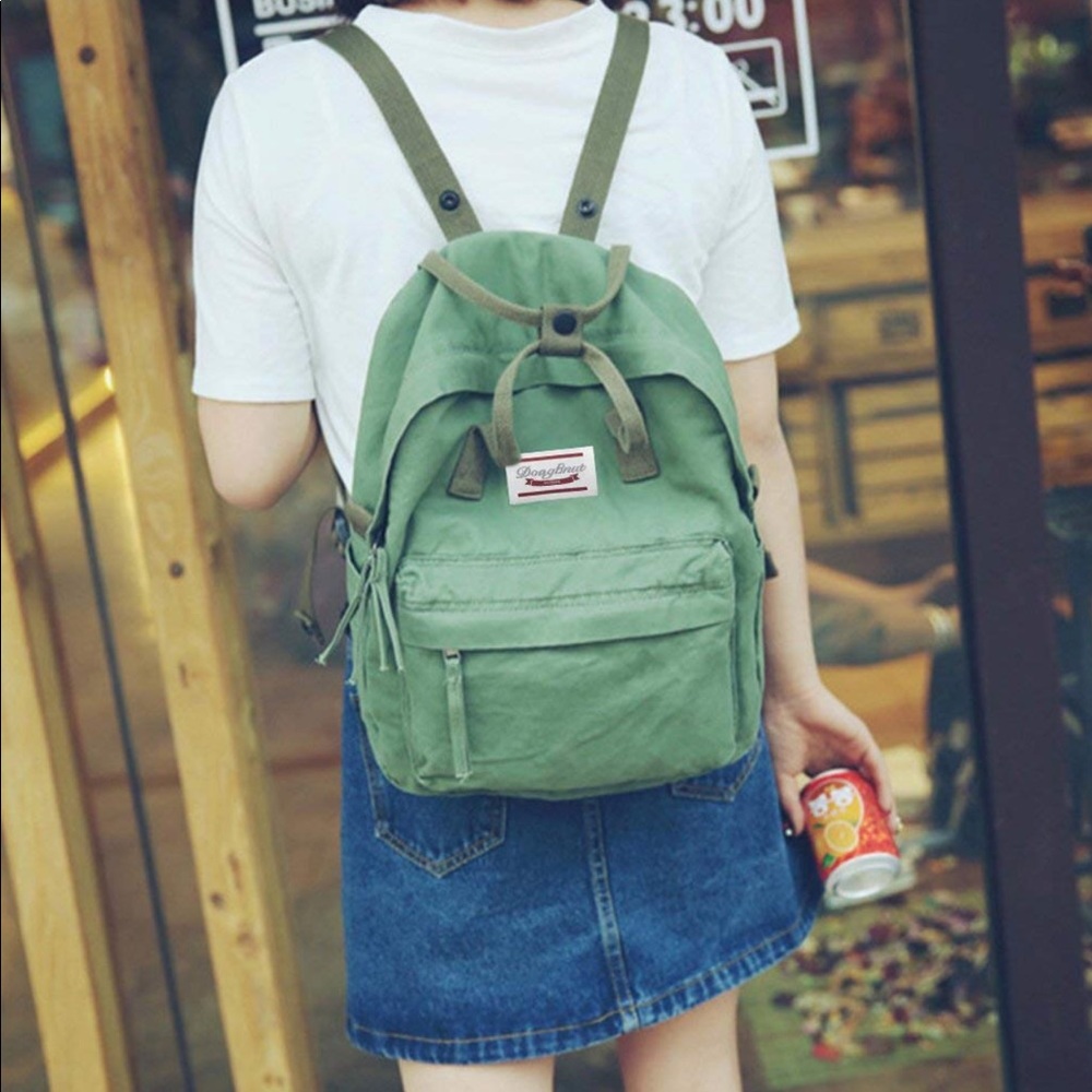 🆕Green Backpack - Picture 3 of 4
